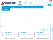 Tablet Screenshot of ageximco.ro